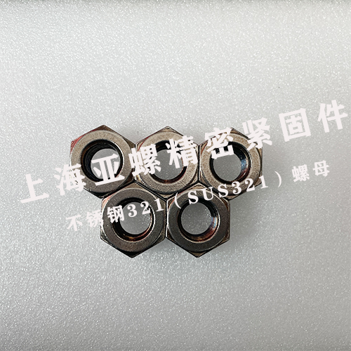 不锈钢321（SUS321/S32110/1.4541）六角螺母