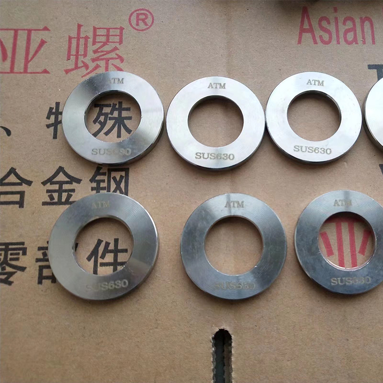 17-4PH/S17400/0Cr17Ni4Cu4Nb/SUS630不锈钢平垫